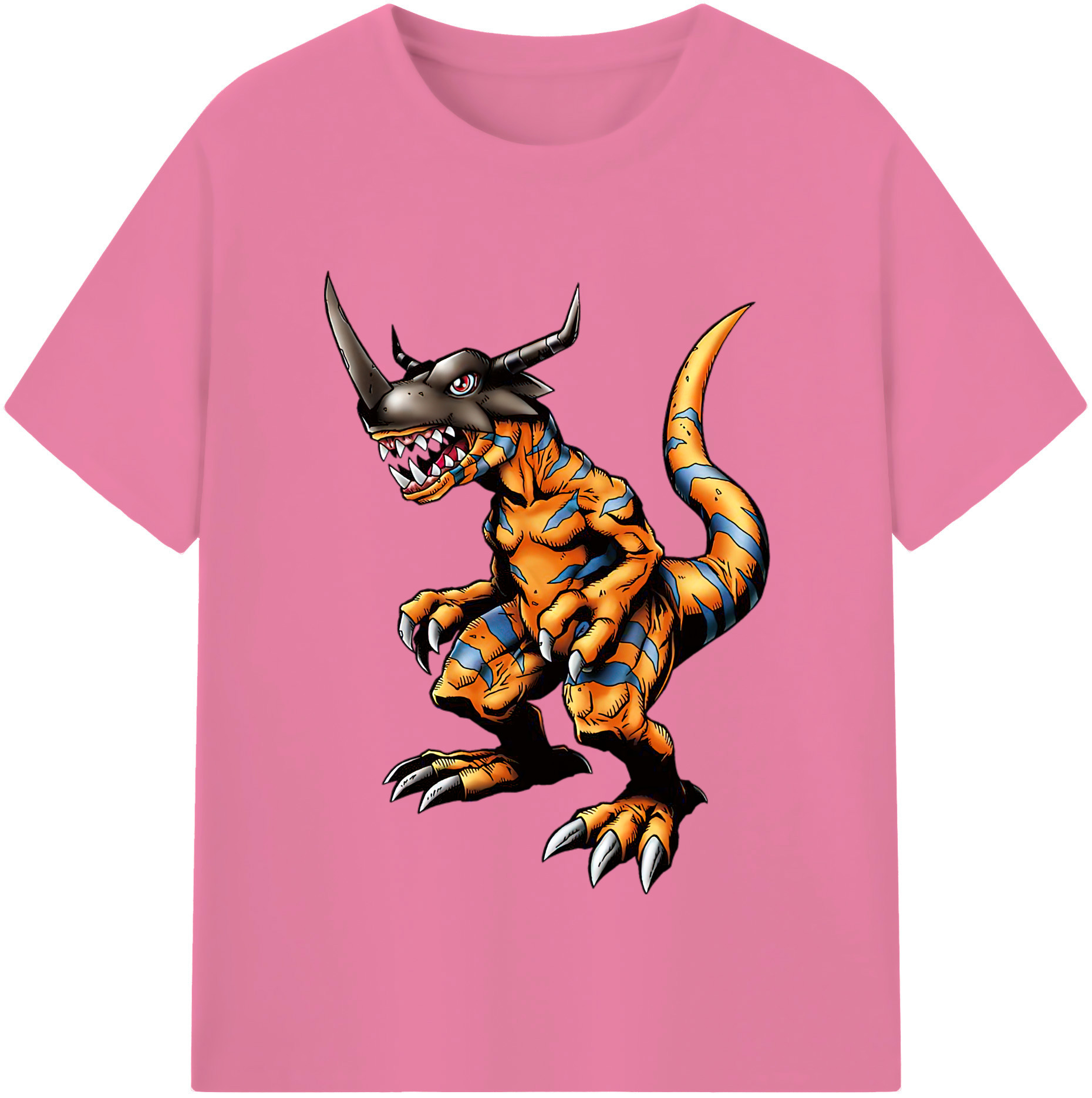 （画像用） Digimon デジタルモンスター/デジモン 綿100％半袖Tシャツ（フロントプリント）